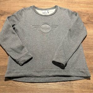 Women’s Mini Cooper Crewneck Sweatshirt w/ Embossed Logo Size L